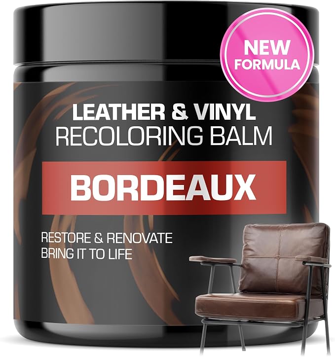 FORTIVO Leather Recoloring Balm, Color Restorer, Scratch Remover, Couch Paint by FORTIVO