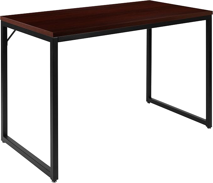 EMMA + OLIVER Industrial Modern Desk-47"L Commercial Grade Home Office - Image 3
