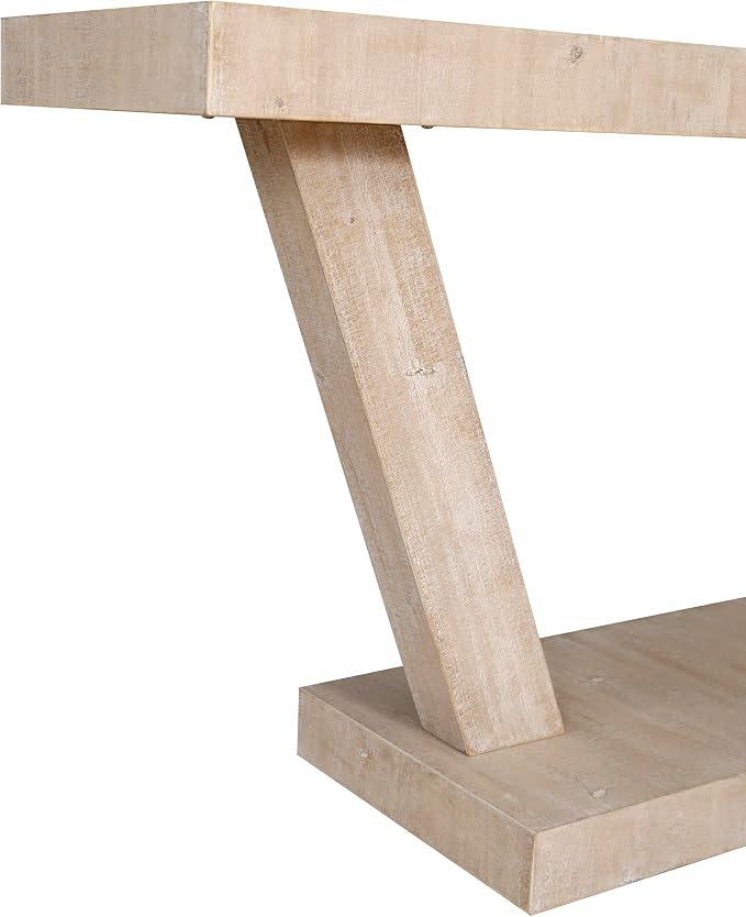 60" Wood Console Table for Entryway Bench - Image 6