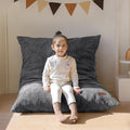MAXYOYO 3 in 1 Kids Bean Bag Chair Couch, Convertible Chair Folds from Bean Bag by MAXYOYO