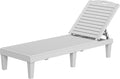 YITAHOME Outdoor Chaise Lounge Chair, Plastic Pool Chaise Lounge by YITAHOME