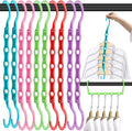 DUCOO Space Saving Hangers 10 Pack, Heavy Duty Magic Cascading Hanger Organizer by Unknown