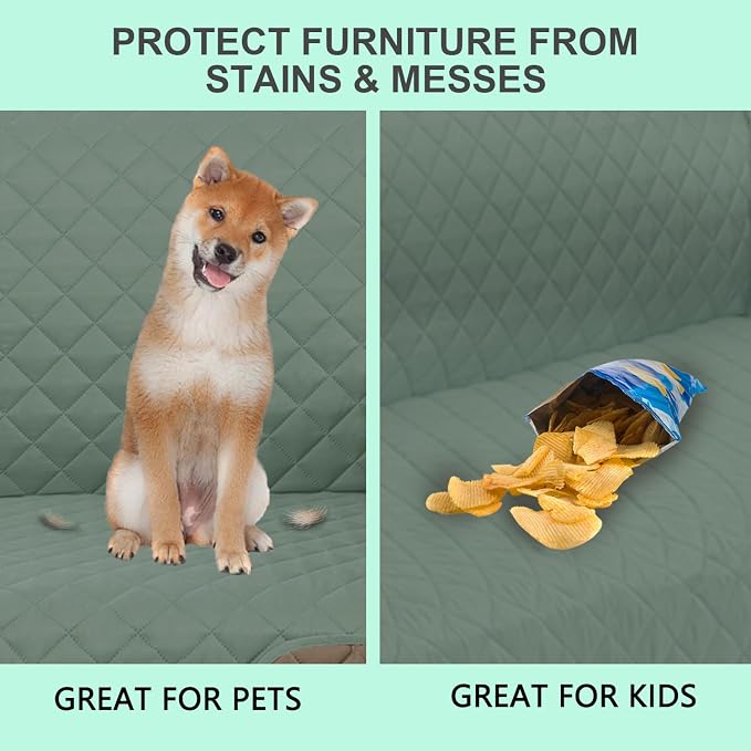 Reversible Oversized Sofa Covers Couch Cover Furniture Protector - Image 5
