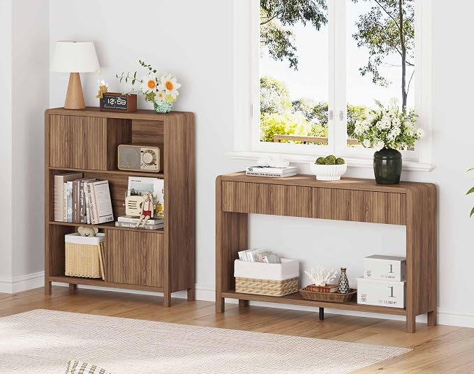 FATORRI Console Sofa Table for Entryway, Wood Foyer Tables for Living Room - Image 8