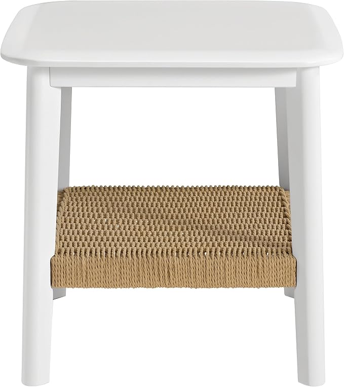Alaterre Furniture Calais 2-Tier Small End Table - Image 7