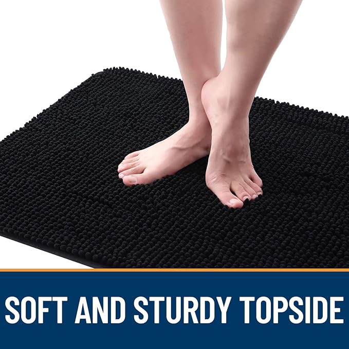 OLANLY Dog Door Mat for Muddy Paws 36x24, Absorbs Moisture and Dirt, Absorbent - Image 4