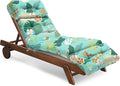 Outdoor Chaise Lounge Chair Cushion Waterproof 74.4 x 22 x 4.7 Inches Thickened by Tycdiose