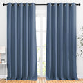 NICETOWN Blackout Living Room Curtains 102 inches Long, Grommet Thermal Window by NICETOWN