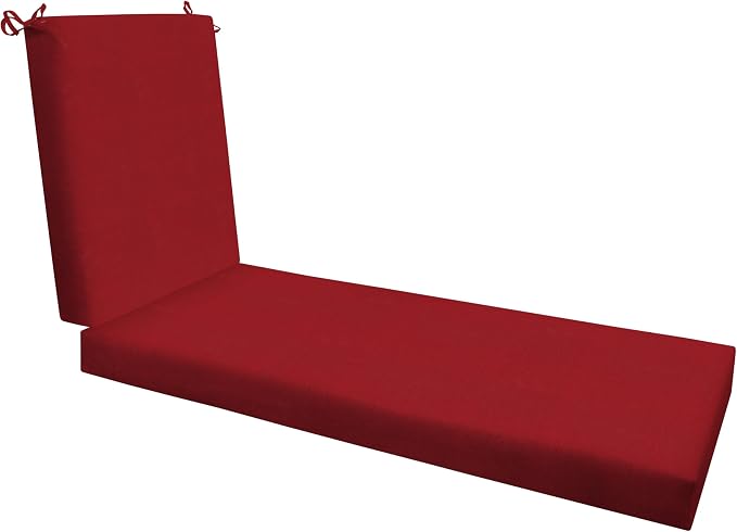 Honeycomb Outdoor Chaise Lounge Cushion by Honeycomb
