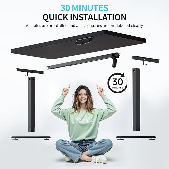 BIZUM Electric Standing Desk - Image 7