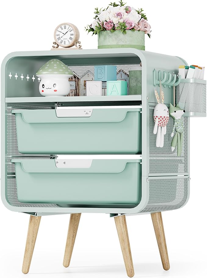 SYKIARIOL Kids Nightstand, Cute End Table by SYKIARIOL