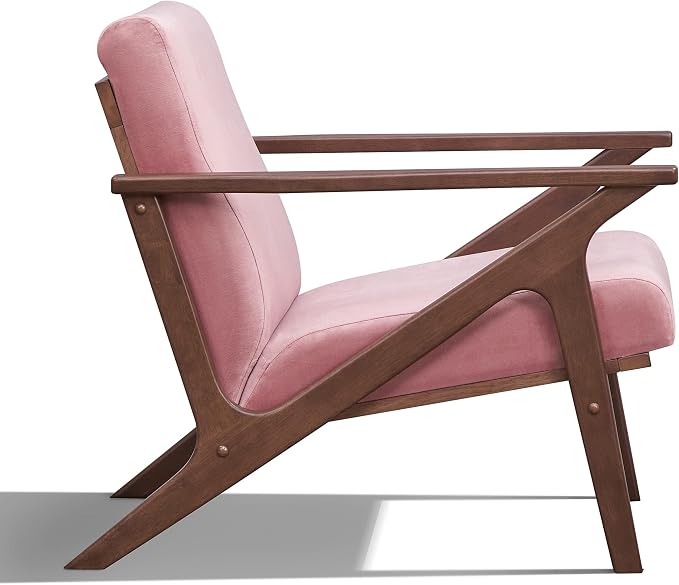 Zola Mid Century Modern Accent Chair Arm Chair: The Perfect Reading, Living Room - Image 4
