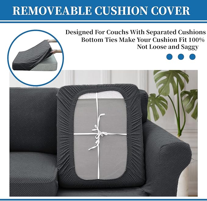 XINEAGE 2026 New 2 Pieces Chair Covers - Image 4