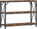 Homeiju Entry Table 40" Width, 3-Tier Entryway Table by Homeiju