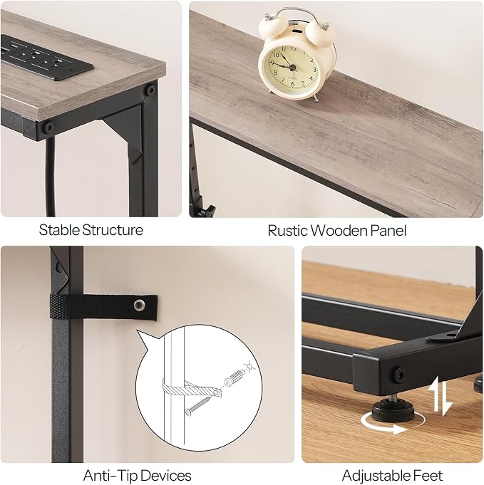 HOOBRO Narrow Console Table Set of 2 - Image 8
