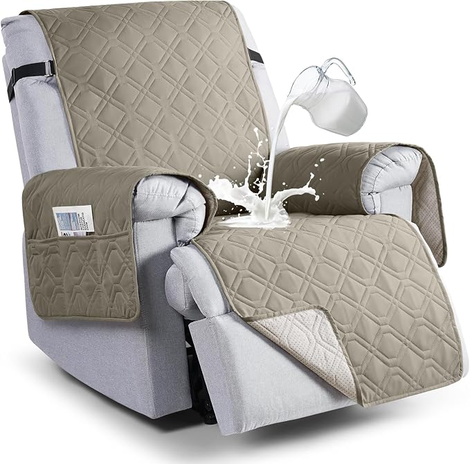 VANSOFY 100% Waterproof Recliner Chair Covers, Recliner Cover Non-Slip Dog by VANSOFYFURNITURECOVERS