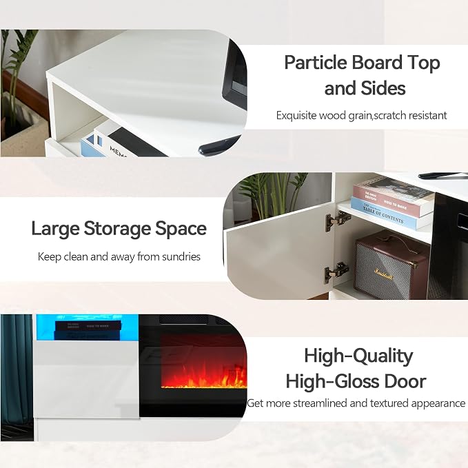 oneinmil Fireplace TV Stand - Image 7