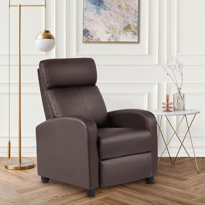 FDW Recliner Chair Massage Chair Reading Chair Reclining Sofa Home Theater - Image 2