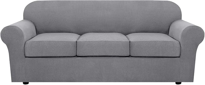 H.VERSAILTEX 4 Piece Stretch Sofa Covers by HVERSAILTEX