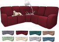 100% Waterproof Sectional Recliner Couch Covers by ROFASVCO