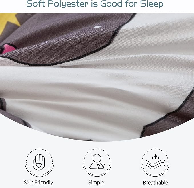 MAXYOYO Unicorn Pattern Futon Mattress, Padded Japanese Floor Mattress Quilted - Image 7