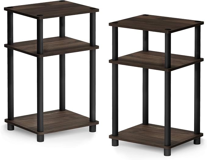 Furinno Just 3-Tier Turn-N-Tube End Table / Side Table / Night Stand / Bedside - Image 6