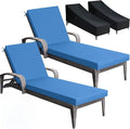 Patelai 2 Set Outdoor Chaise Lounge Cushions by Patelai