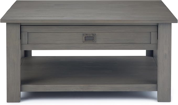 SIMPLIHOME Monroe Square Coffee Table - Image 5