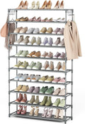 LANTEFUL 10 Tiers Shoe Rack 50 Pairs Large Capacity Tall Shoe Organizer Sturdy by LANTEFULforTidyingHouse