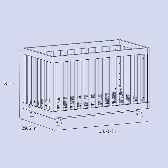 Storkcraft Beckett 3-in-1 Convertible Crib – GREENGUARD Gold Certified - Image 9