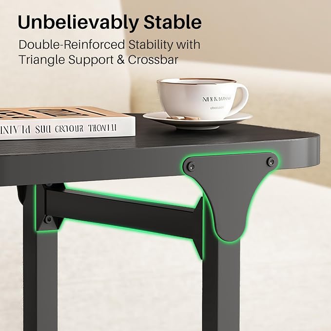 Kitstorack Height Adjustable End Table, Small Side Table - Image 4