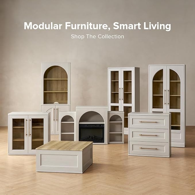 mopio Blake 3 Drawer Dresser for Bedroom, Chest of Drawers, Wood Dresser - Image 9