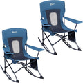 Portal Outdoor Rocking Chair Camping Folding Portable Rocker by PORTAL