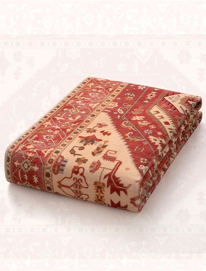 SERISSA Area Rug 3x5 Boho Rugs for Bedroom, Washable Non-Slip Living Room Rug - Image 7