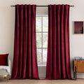MIULEE Velvet Curtains 108 inches Long 2 Panels by MIULEE