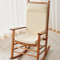 Waterproof Rocking Chair Cushions Outdoor & Indoor, Wooden Rocking Chair Pads by WEOAVRY