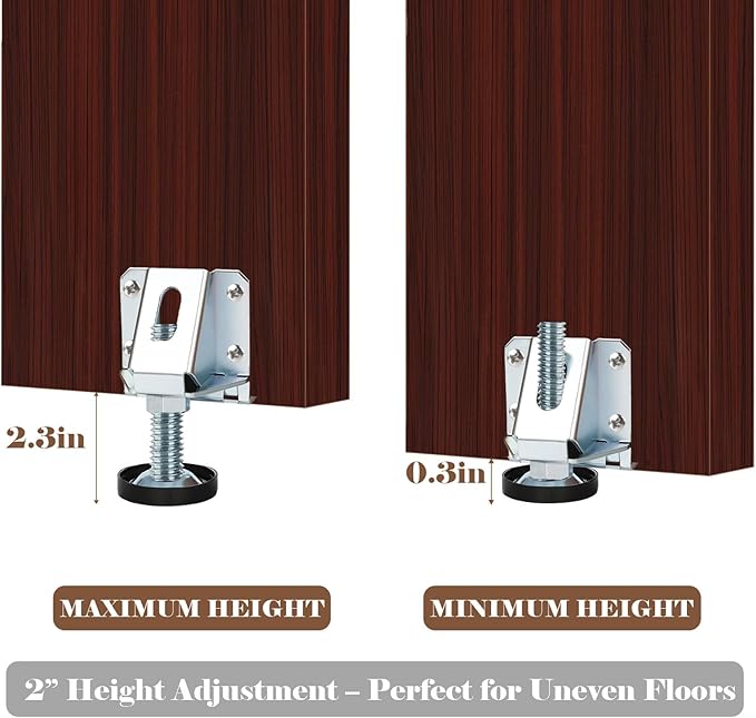 Heavy Duty Leveling Feet, 8 Pack Adjustable Furniture Levelers - Image 5