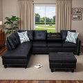 97.5" L Shaped Couch Set, Modular Sectional Couches by Topcomfy