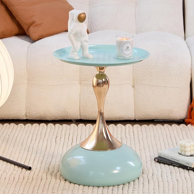 Sleek Hourglass Side Table - Image 3