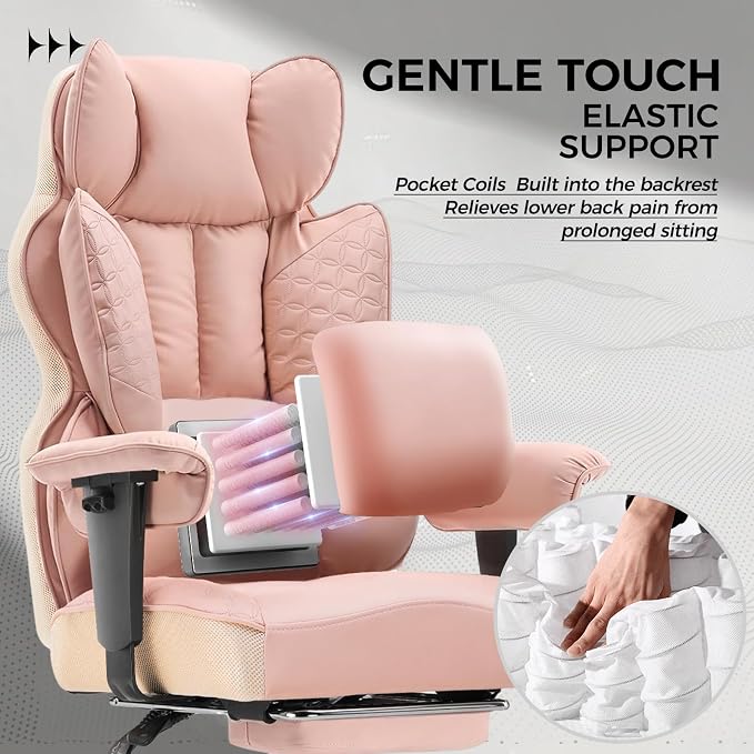 COMHOMA Desk Office Chair Big and Tall Office Chairs Ergonomic Gaming Chairs - Image 4