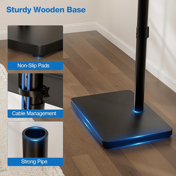 Swivel/Tilt Universal Floor TV Stand - Image 3