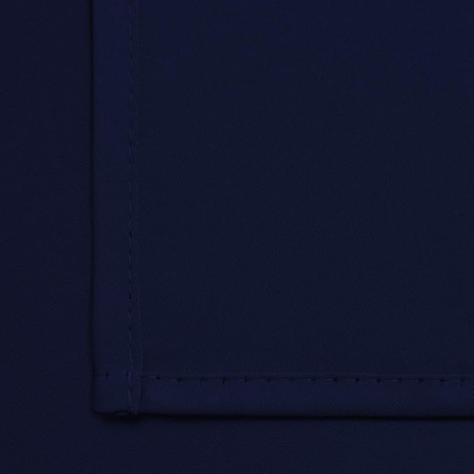 Yakamok Room Darkening Grommet Window Blackout Drapes Thermal Insulated Navy - Image 5