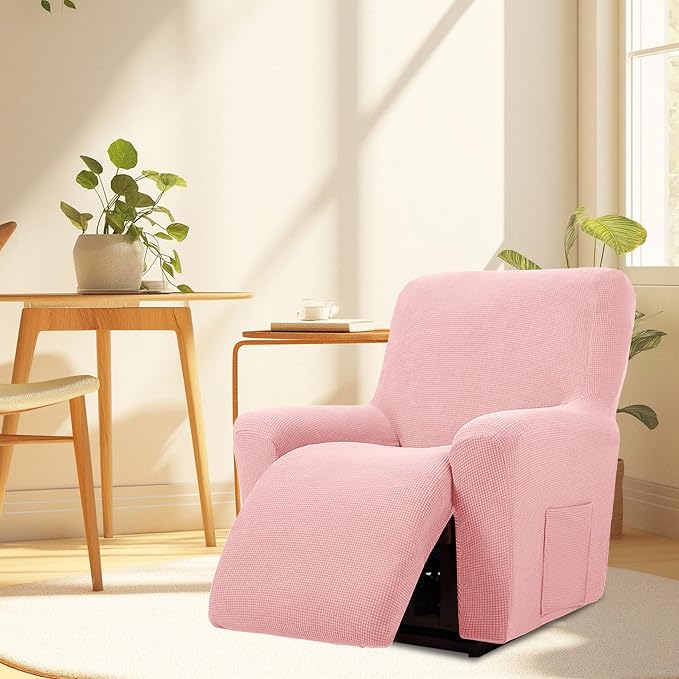 Cupuamon Recliner Chair Covers, Lazy Boy Recliner Covers Stretch Reclining - Image 7