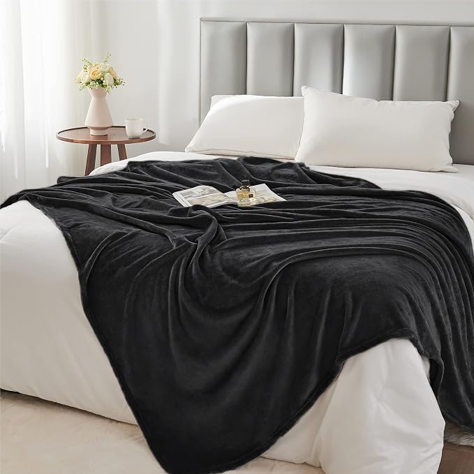 BEDELITE King Size Blanket for Bed, Luxury Plush Cozy Fuzzy Fleece Blanket - Image 5