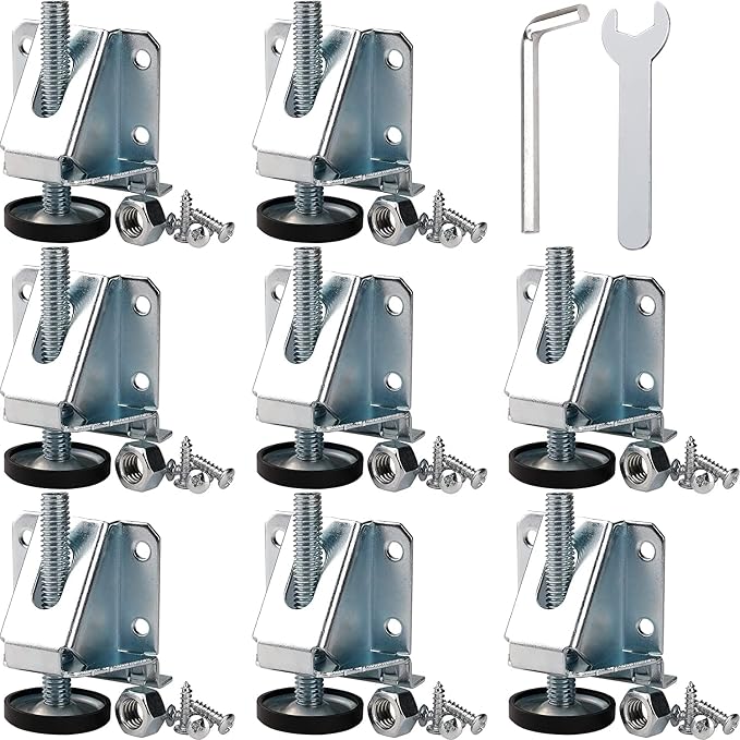 Anwenk Leveling Feet Heavy Duty Furniture Levelers Adjustable Table Leg Leveler by Anwenk