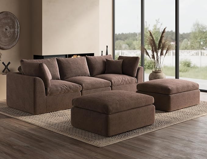 ohllob 110" Cloud Sectional Couches - Image 3