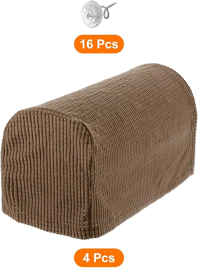 uxcell Stretch Armrest Covers Armchair Anti-Slip - Image 3