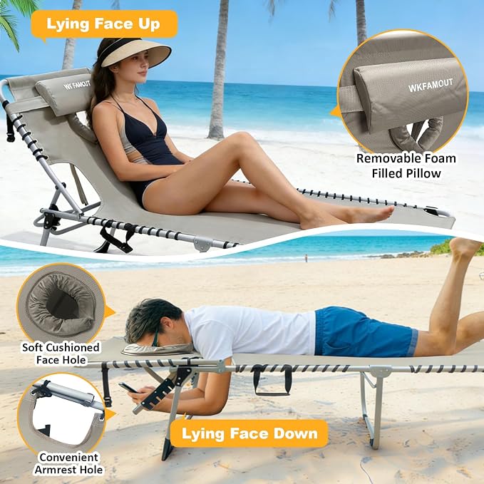 Backpack Sun Tanning Chair - Image 6