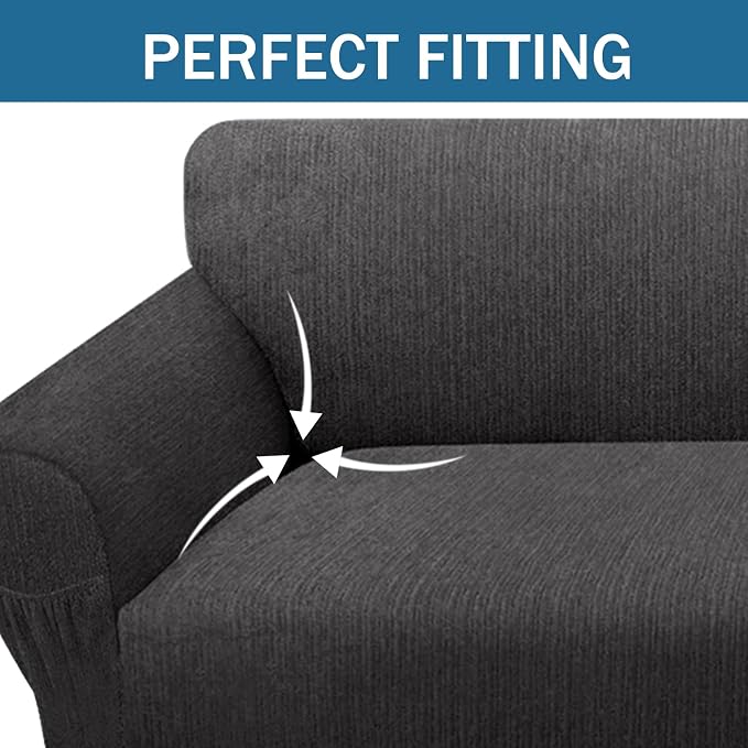 Loveseat Slipcover with 2 Pillow Cover - Image 3