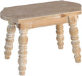 dwellington Wooden Bathroom Wood Foot Stool by dwellington